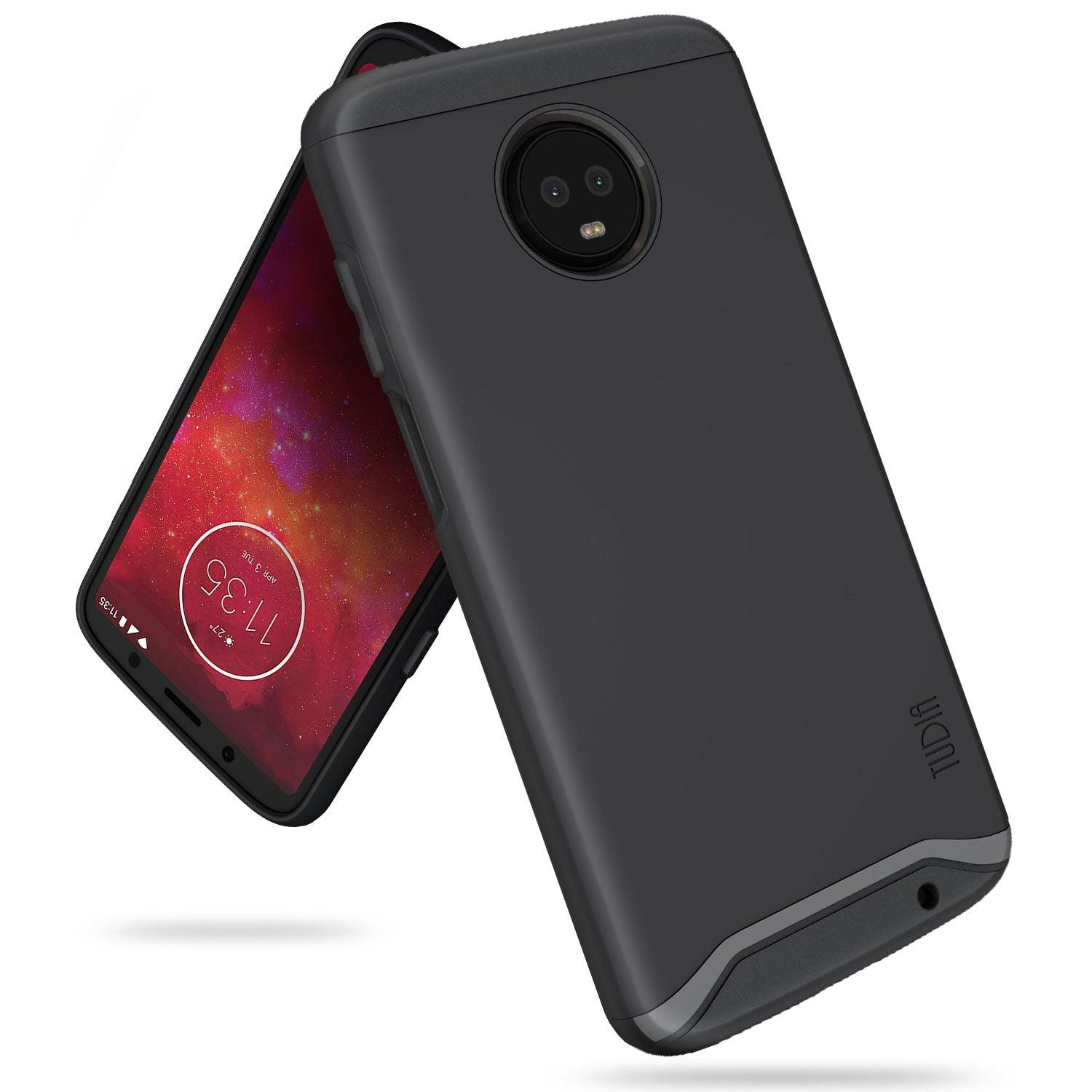 Motorola Moto Z3 / Moto Z3 Play Case MERGE Heavy Duty Dual Layer - TUDIA Products