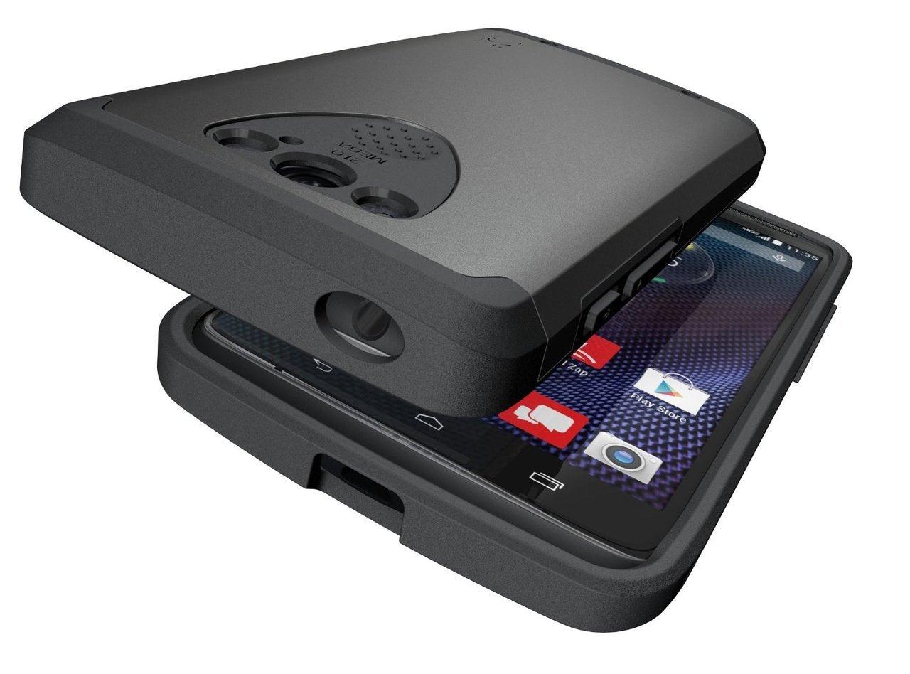 Motorola DROID Turbo CYGEN Ballistic Nylon Case Heavy Duty Dual Layer - TUDIA Products
