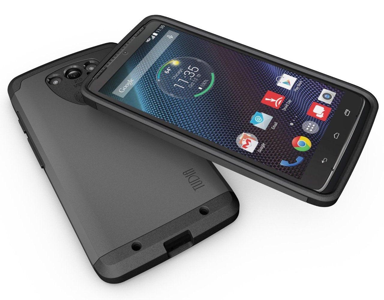 Motorola DROID Turbo CYGEN Ballistic Nylon Case Heavy Duty Dual Layer - TUDIA Products
