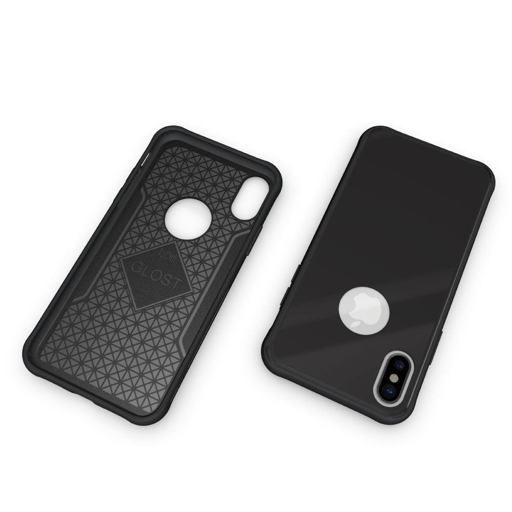 iPhone X/XS Case Tempered Glass Back GLOST - TUDIA Products