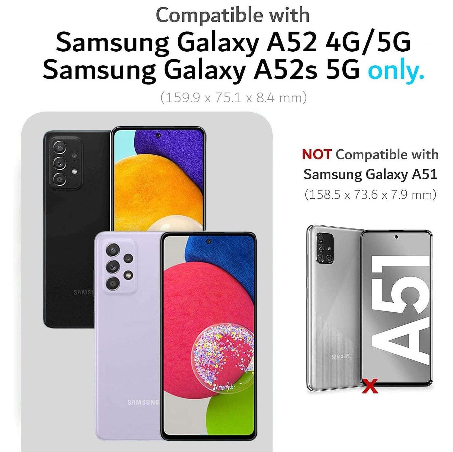 Samsung Galaxy A52 Case MERGE Heavy Duty Dual Layer - TUDIA Products