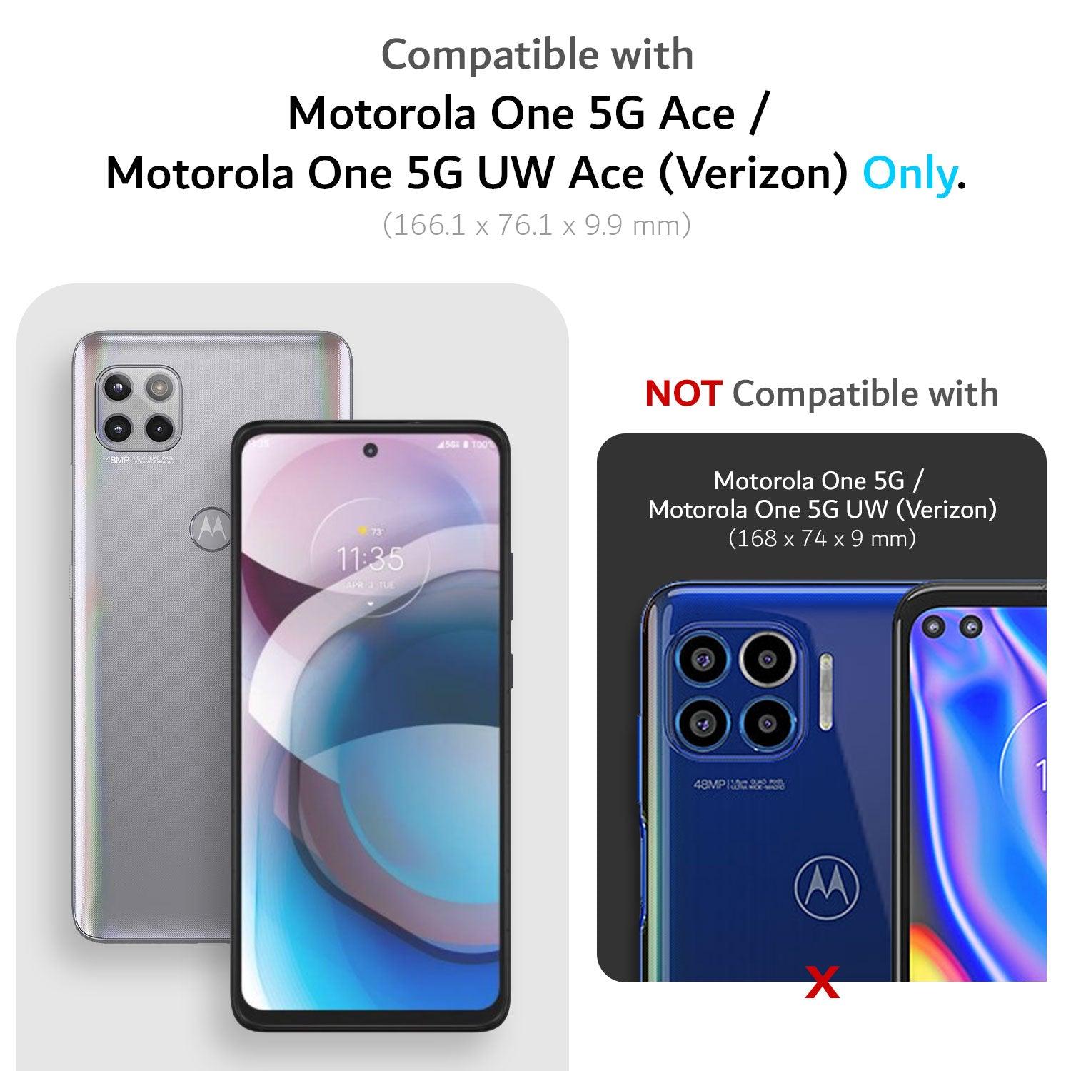 Motorola Moto One 5G/5G UW Ace Case MERGE Heavy Duty Dual Layer - TUDIA Products