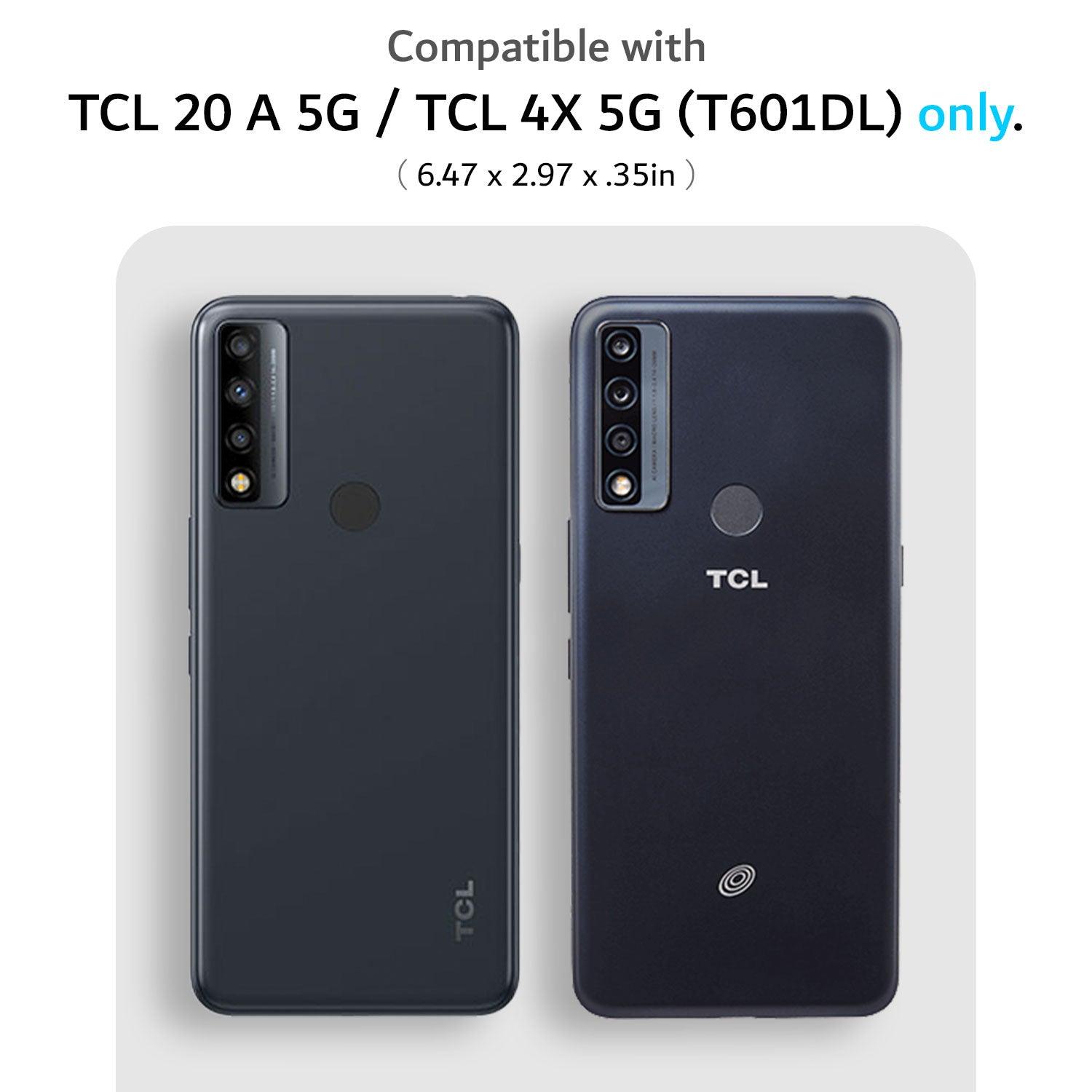 TCL 20 A 5G / TCL 4X 5G (T601DL) Case MERGE Heavy Duty Dual Layer - TUDIA Products
