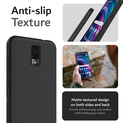 BLU View 3 Case LINNGrip Non-Slip Ultra Slim - TUDIA Products
