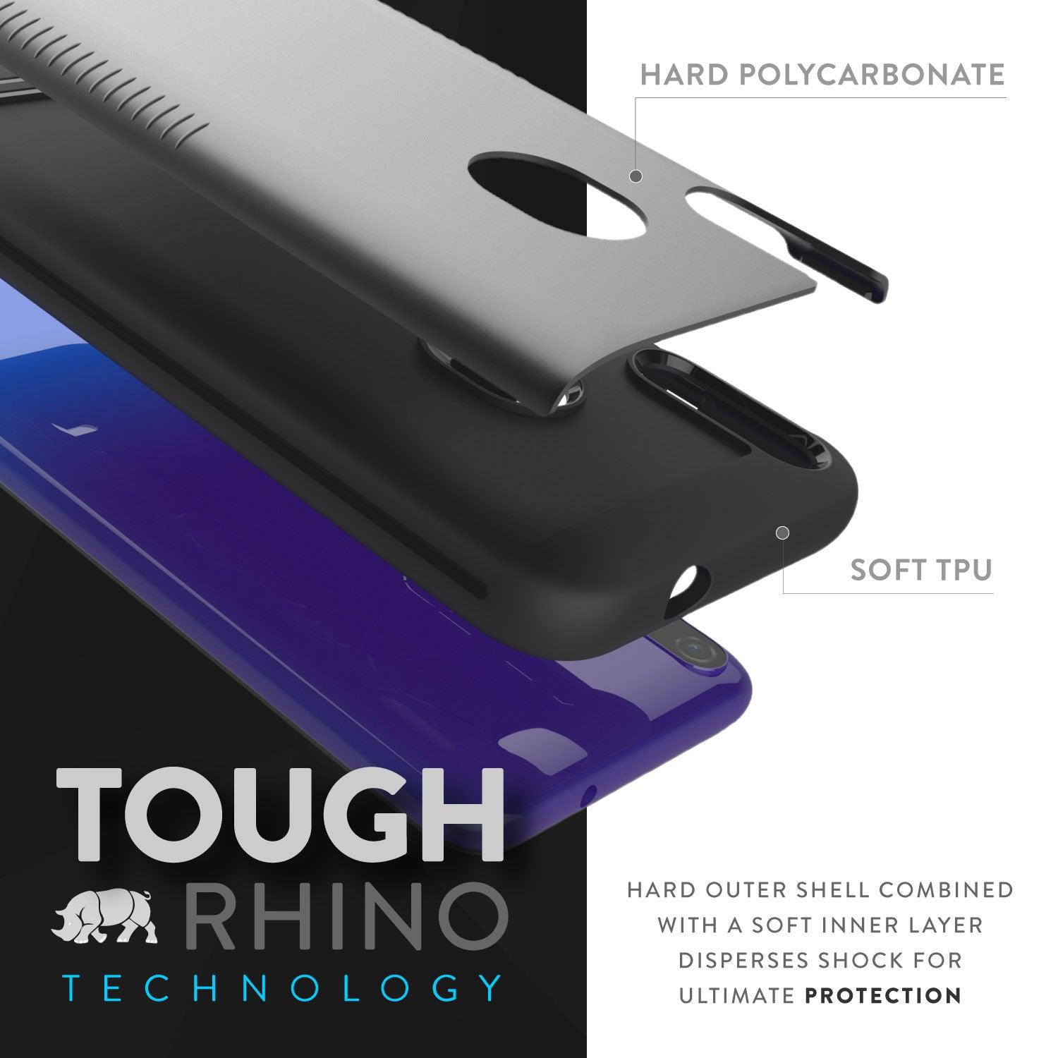 BLU Vivo X6 / G60 / v70 Case MERGE Heavy Duty Dual Layer - TUDIA Products