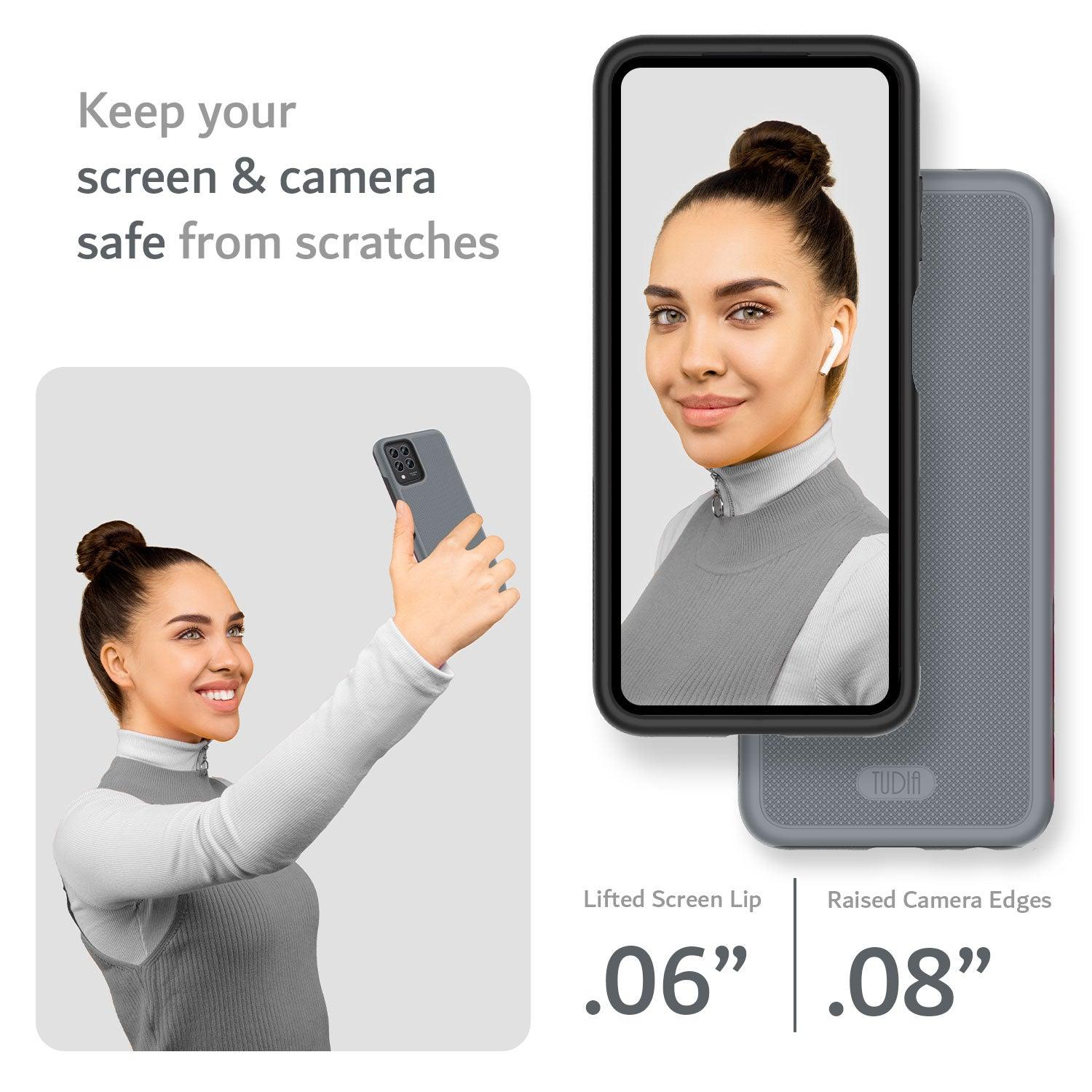 T-Mobile REVVL 6 Pro 5G Case MergeGrip Heavy Duty DualShield - TUDIA Products