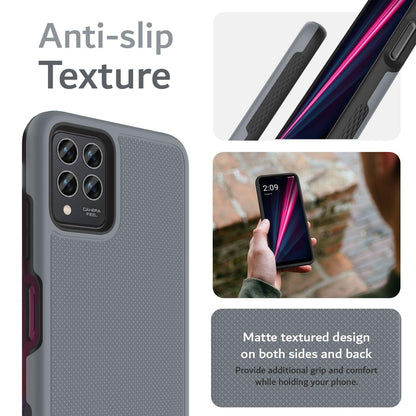 T-Mobile REVVL 6 Pro 5G Case MergeGrip Heavy Duty DualShield - TUDIA Products