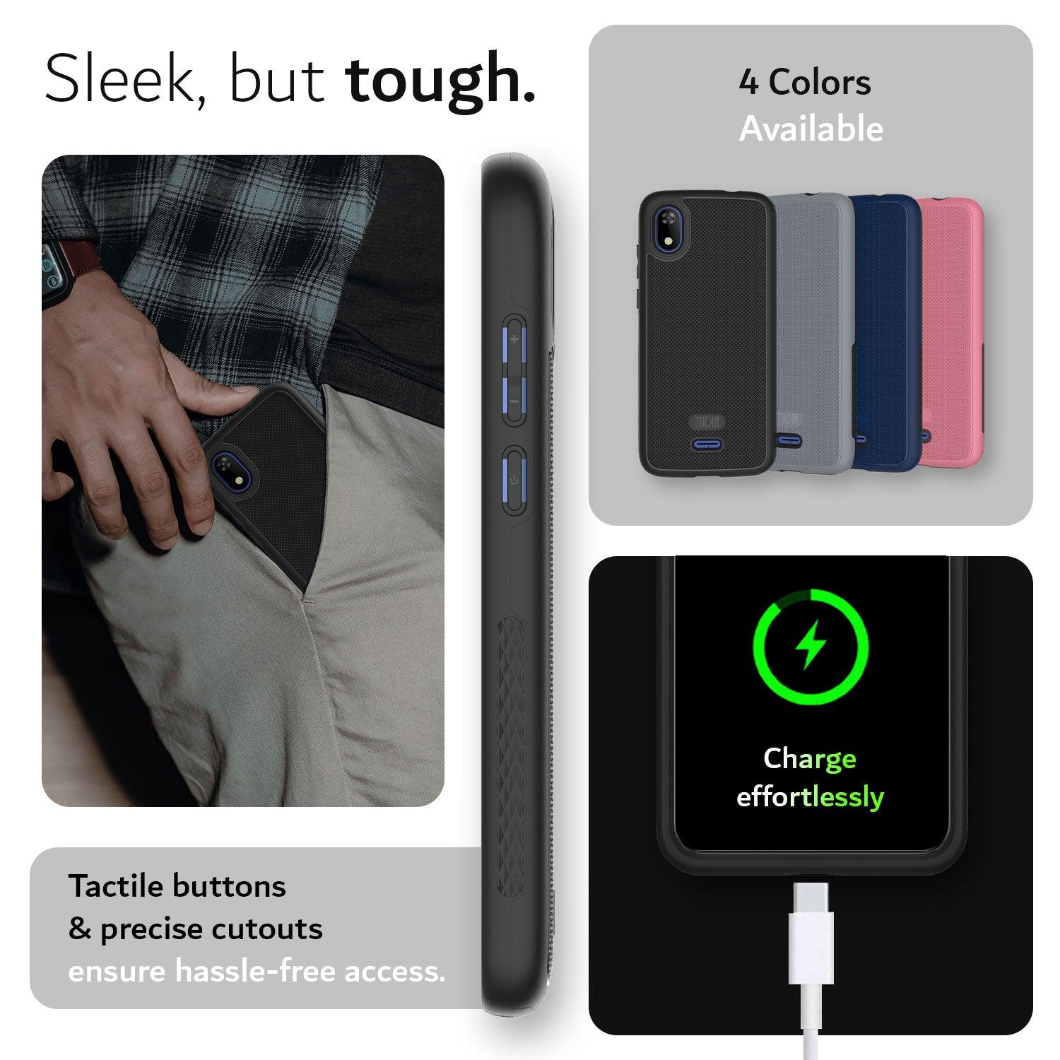 Moxee M2160 Phone Case MH-T6000 Case MergeGrip Heavy Duty DualShield - TUDIA Products
