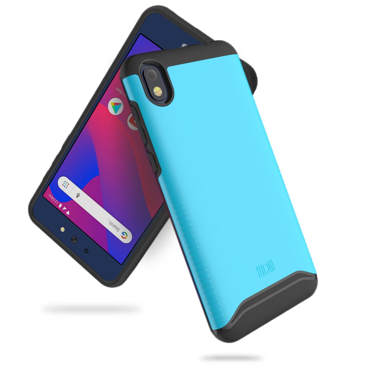 BLU Advance 5.2 / BLU Grand M2 Case MERGE Heavy Duty Dual Layer - TUDIA Products