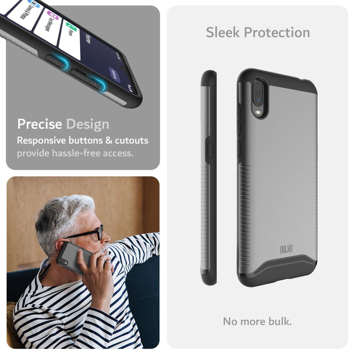 Jitterbug Smart 3 Case MERGE Heavy Duty Dual Layer - TUDIA Products