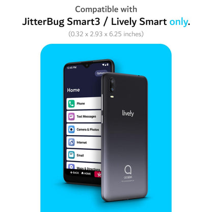 Jitterbug Smart 3 Case MERGE Heavy Duty Dual Layer - TUDIA Products