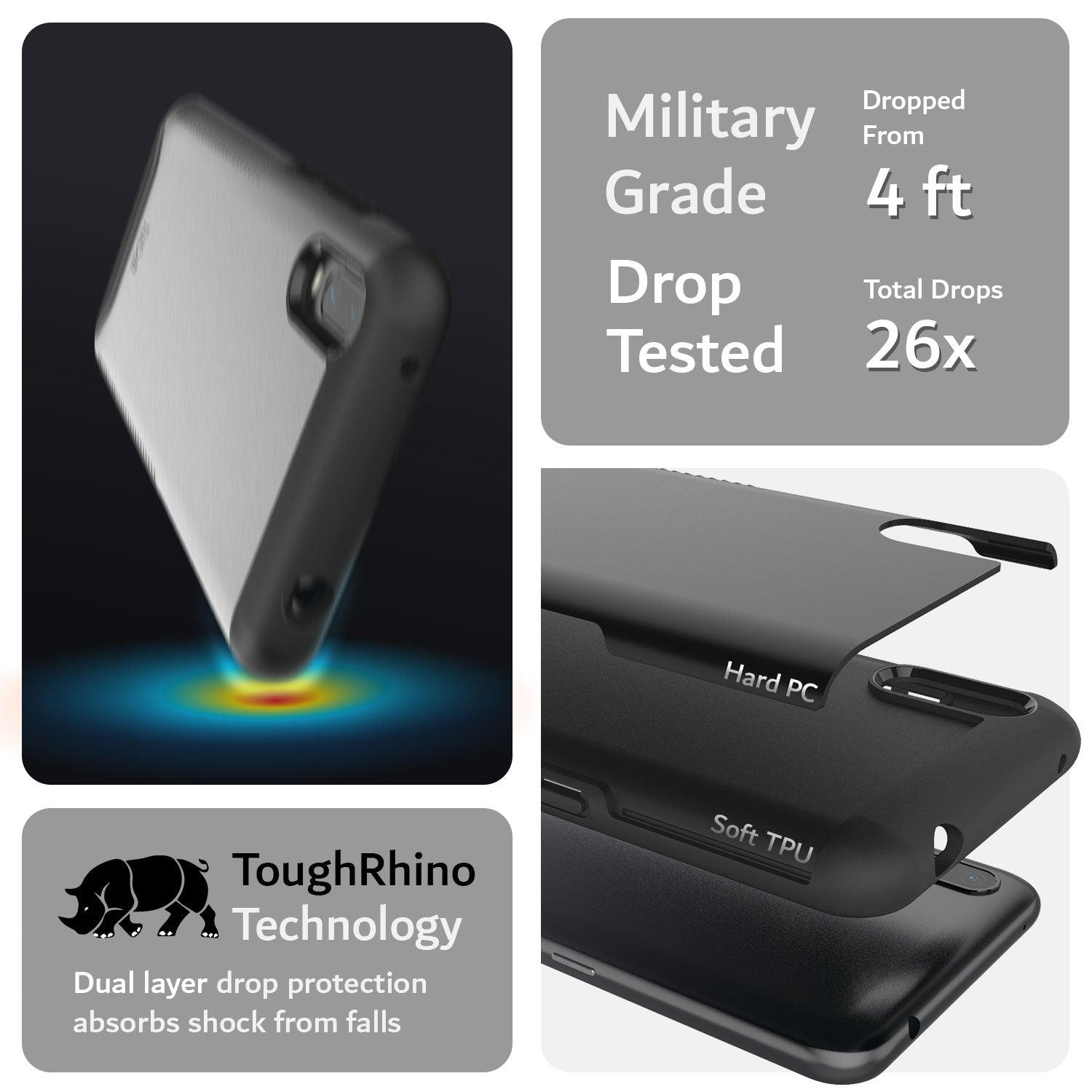 Jitterbug Smart 3 Case MERGE Heavy Duty Dual Layer - TUDIA Products