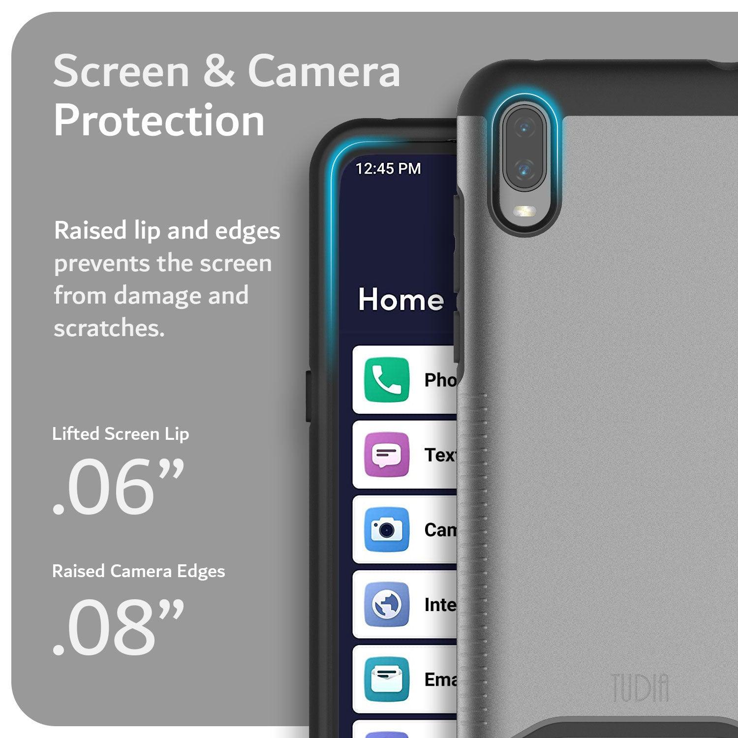 Jitterbug Smart 3 Case MERGE Heavy Duty Dual Layer - TUDIA Products
