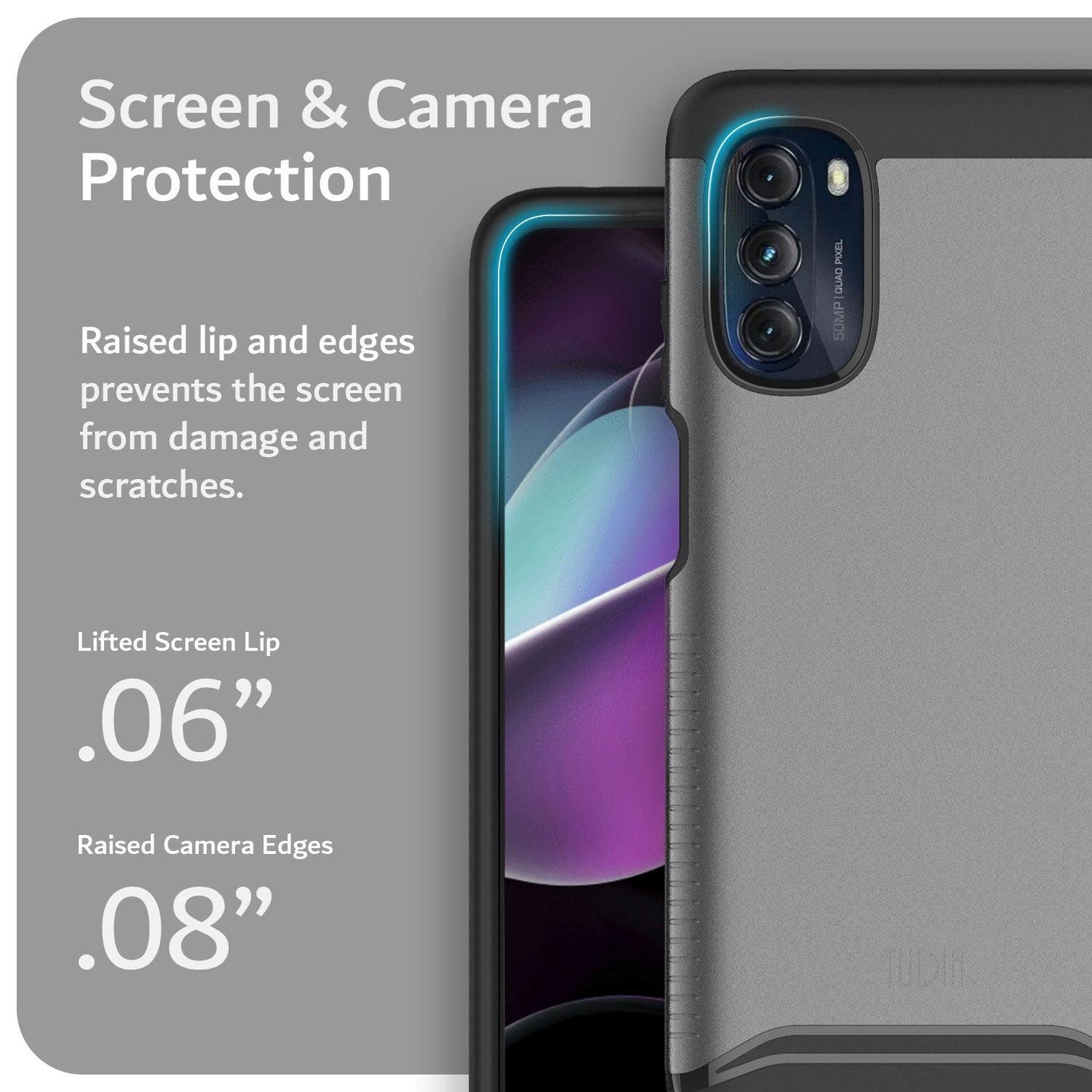 Motorola Moto G 5G (2022) Case MERGE Heavy Duty Dual Layer - TUDIA Products