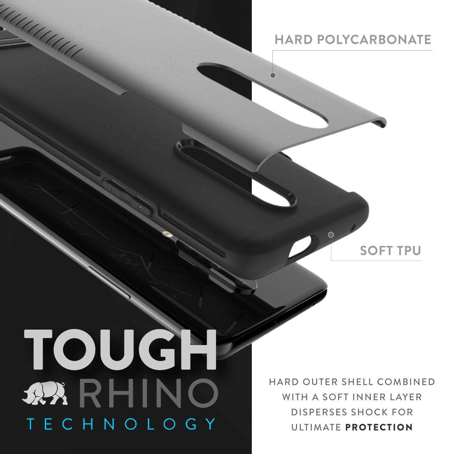 OnePlus 7 Pro Case MERGE Heavy Duty Dual Layer - TUDIA Products