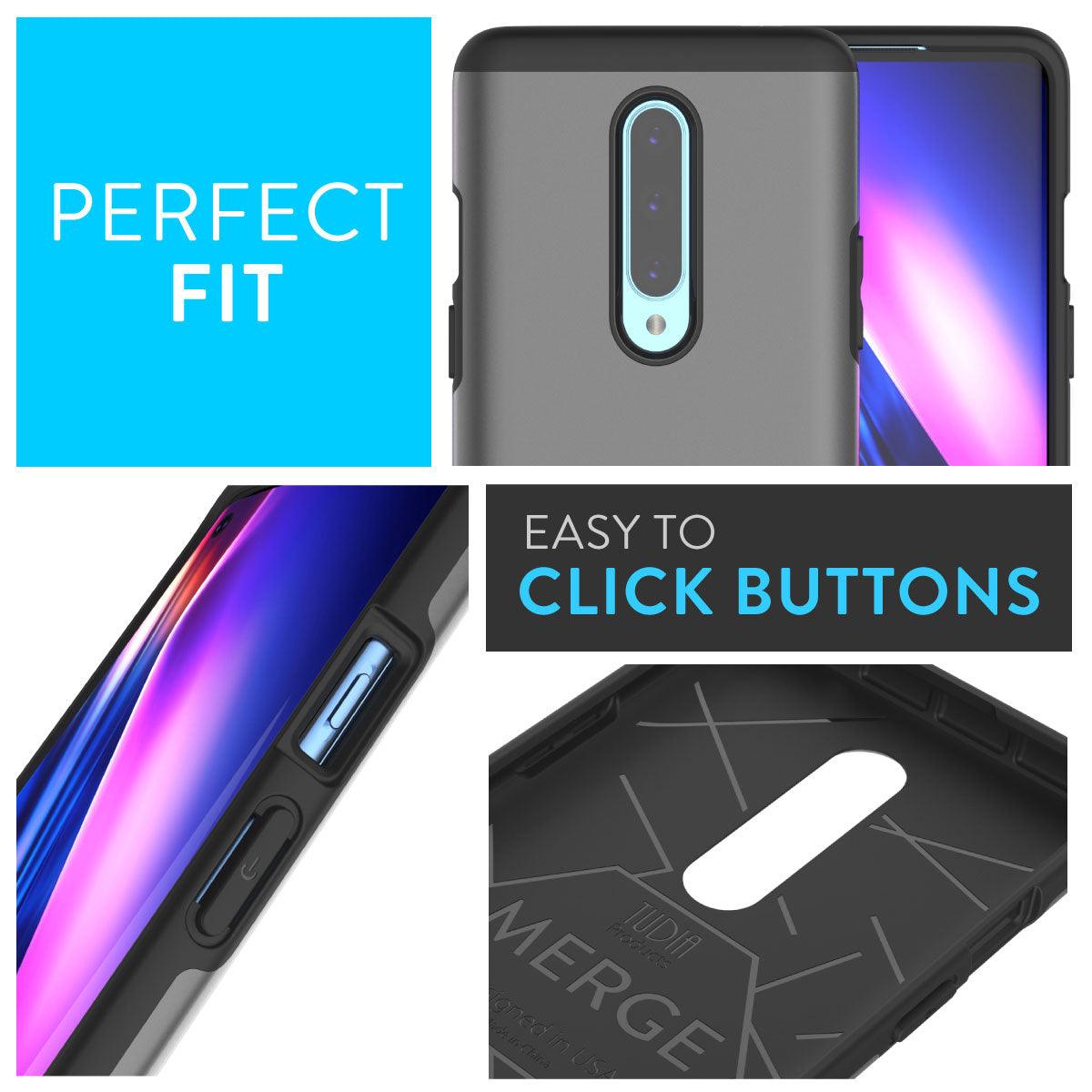 OnePlus 8 Case MERGE Heavy Duty Dual Layer - TUDIA Products