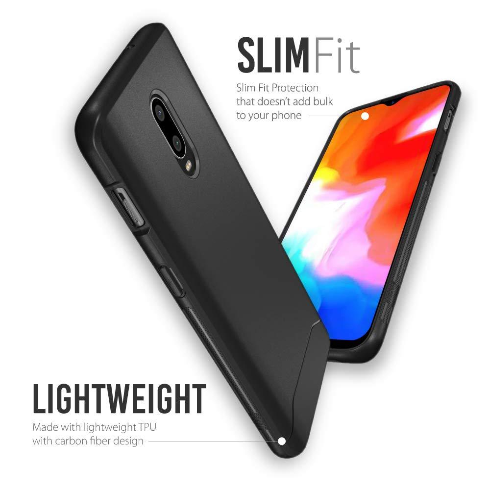TUDIA OnePlus 6T ARCH S Matte Slim Fit Lightweight TPU Protective Phone Case
