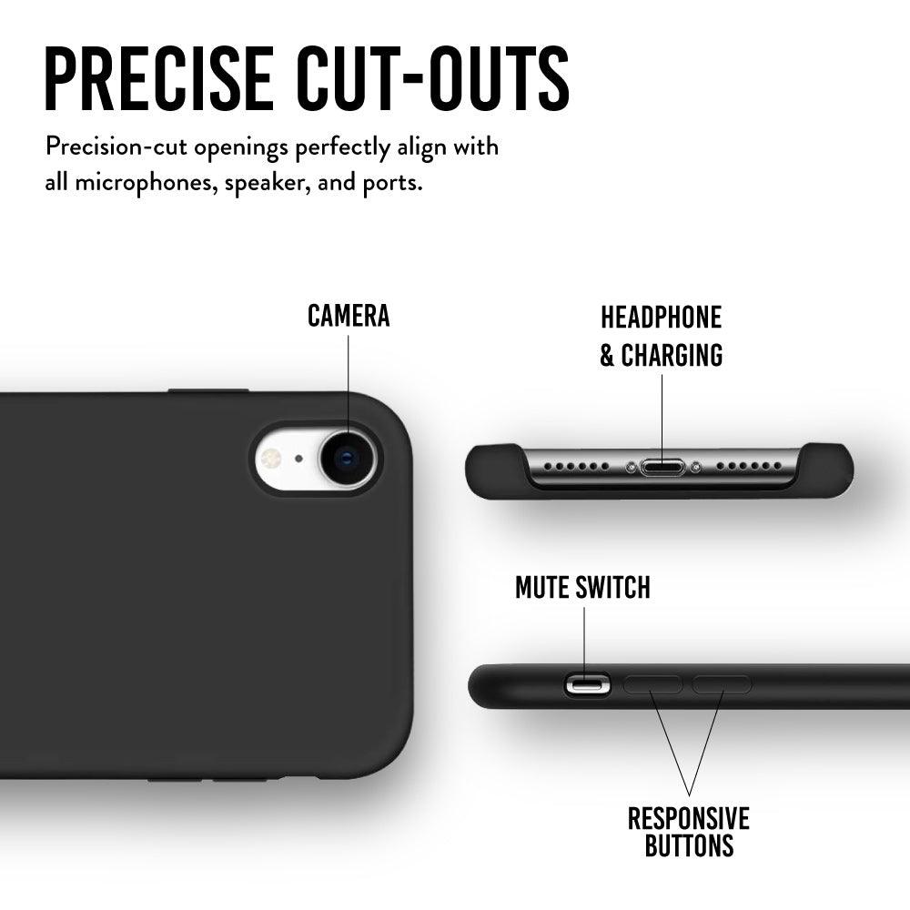 Apple iPhone XR Case Smooth Silicone - TUDIA Products