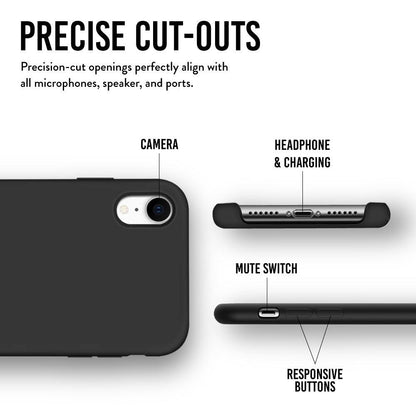 Apple iPhone XR Case Smooth Silicone - TUDIA Products