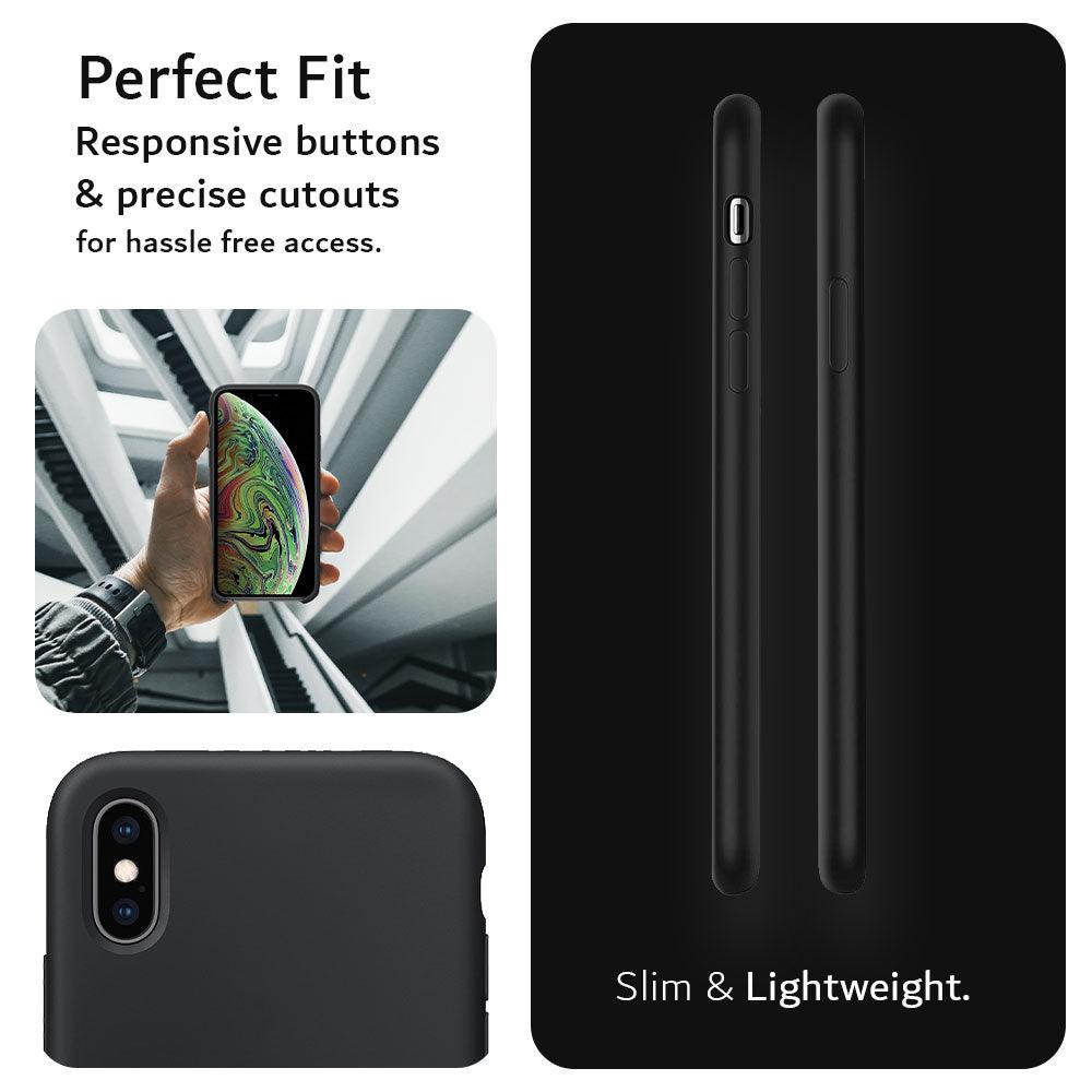 Apple iPhone X & XS Case Smooth Silicone - TUDIA Products