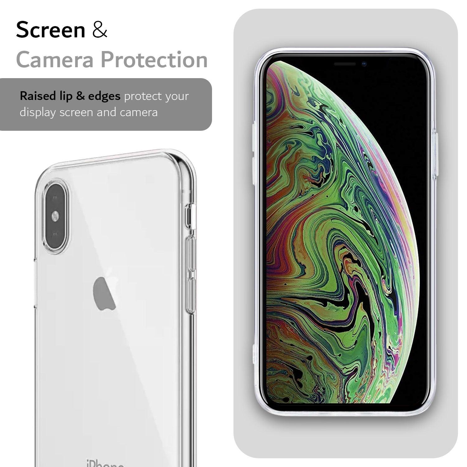 Apple iPhone X & Xs Case TPU Ultra Thin Clear - TUDIA Products