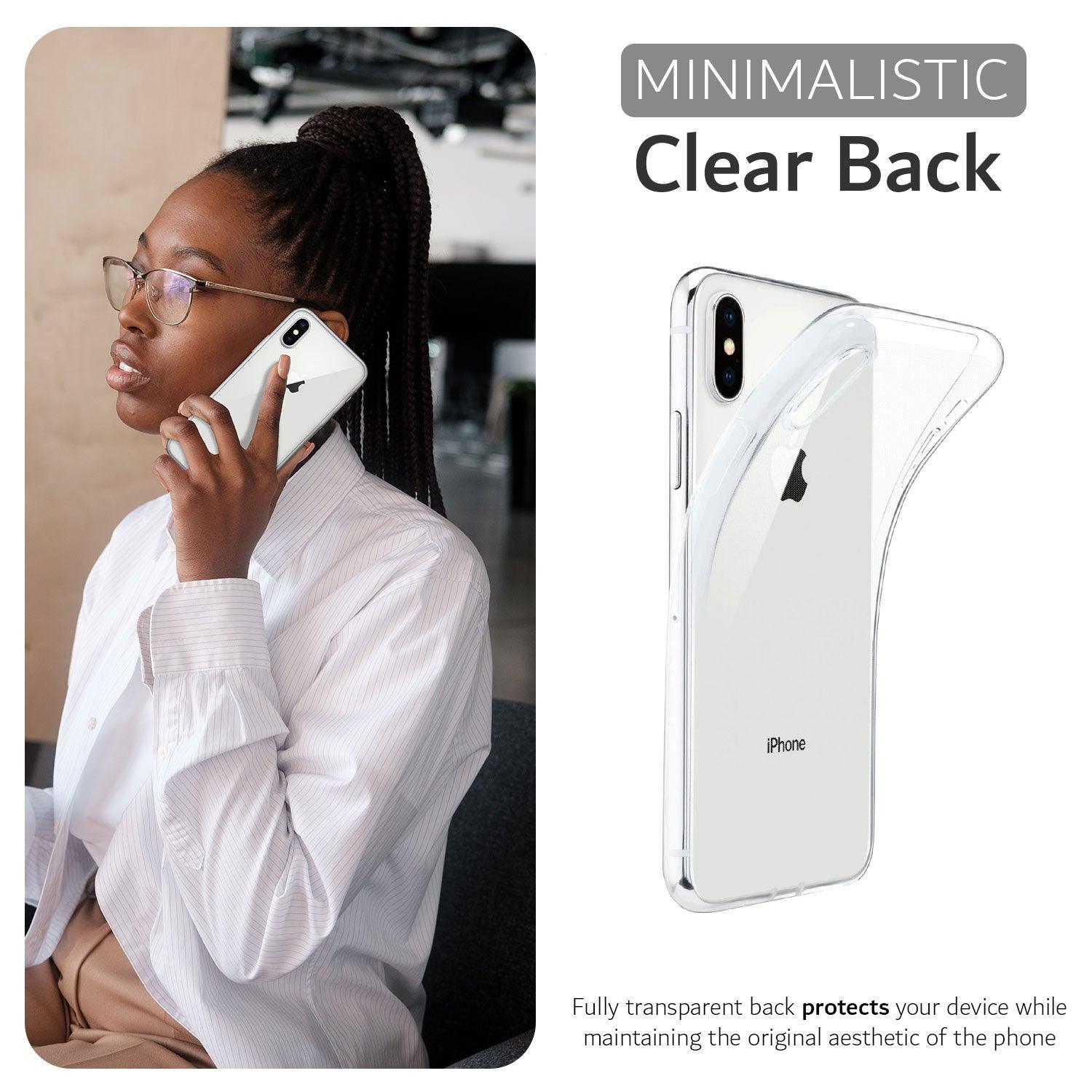 Apple iPhone X & Xs Case TPU Ultra Thin Clear - TUDIA Products