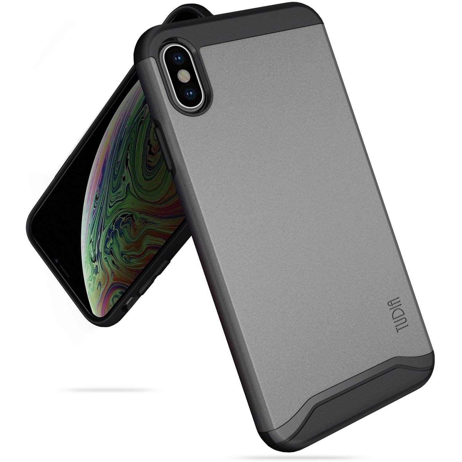 iPhone Xs Max 6.5" Case MERGE Heavy Duty Dual Layer - TUDIA Products