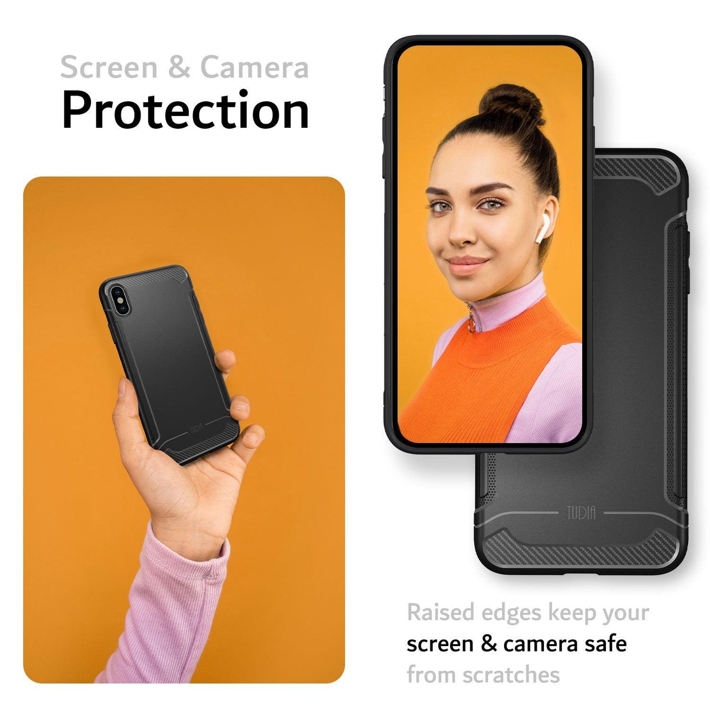 iPhone Xs Max TPU LINN Matte Case - TUDIA Products