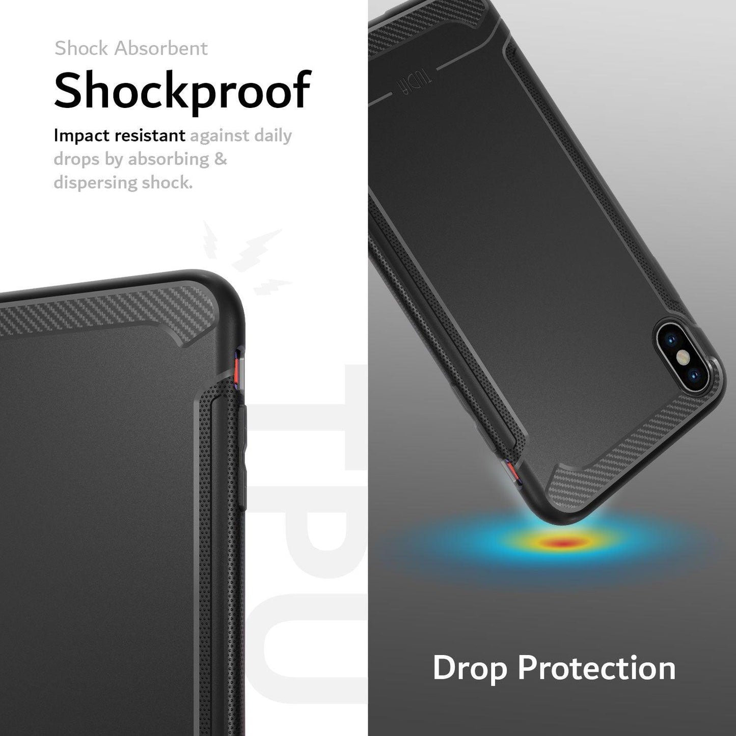 iPhone Xs Max TPU LINN Matte Case - TUDIA Products