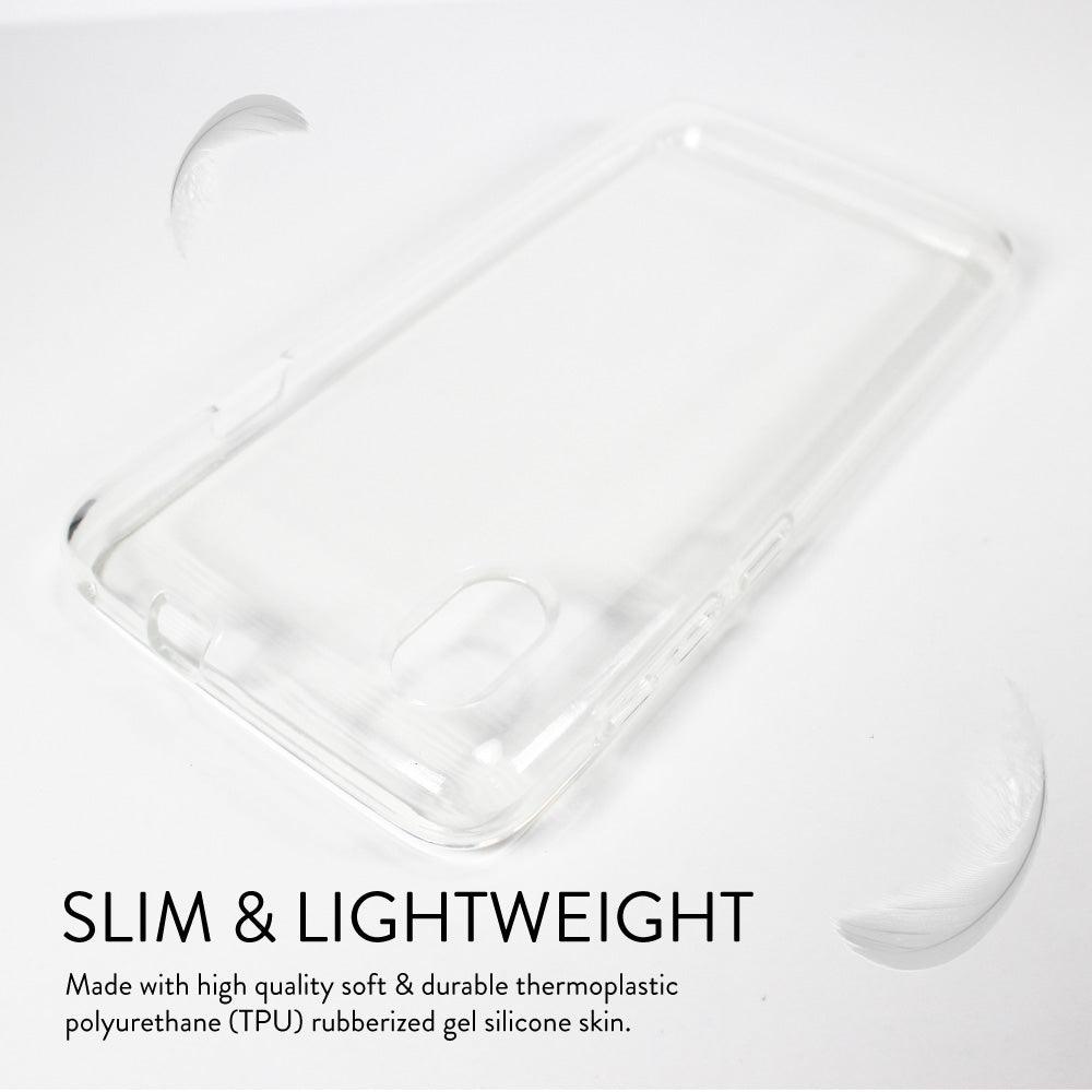 Ultra Thin Clear TPU Phone Case for ZTE Quest 5