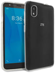 Ultra Thin Clear TPU Phone Case for ZTE Quest 5