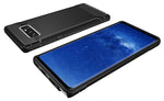 TUDIA Carbon Fiber Design Lightweight [TAMM] TPU Bumper Shock Absorption Cover for Samsung Galaxy Note 8