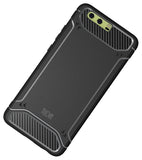 TUDIA Ultra Slim Carbon Fiber Design Lightweight [TAMM] TPU Bumper Shock Absorption Cover for Huawei P10 Plus