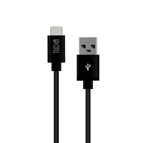 3.3 ft USB-C to USB Type A Male Data & Charging Cord (Black)