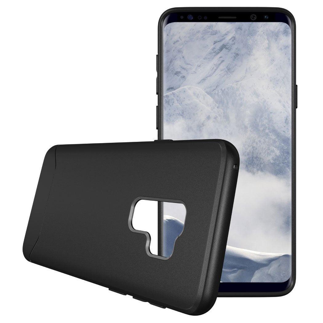 TUDIA Full-Matte Lightweight [ARCH S] TPU Bumper Shock Absorption Cover for Samsung Galaxy S9 Plus / S9+