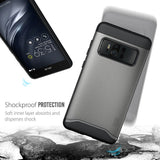 TUDIA Slim-Fit HEAVY DUTY [MERGE] EXTREME Protection / Rugged but Slim Dual Layer Case for Asus ZenFone AR (ZS571KL)
