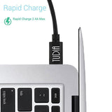 TUDIA USB 3.1 USB-C to USB Type A Male Data & Charging Cord 1m/3.3ft