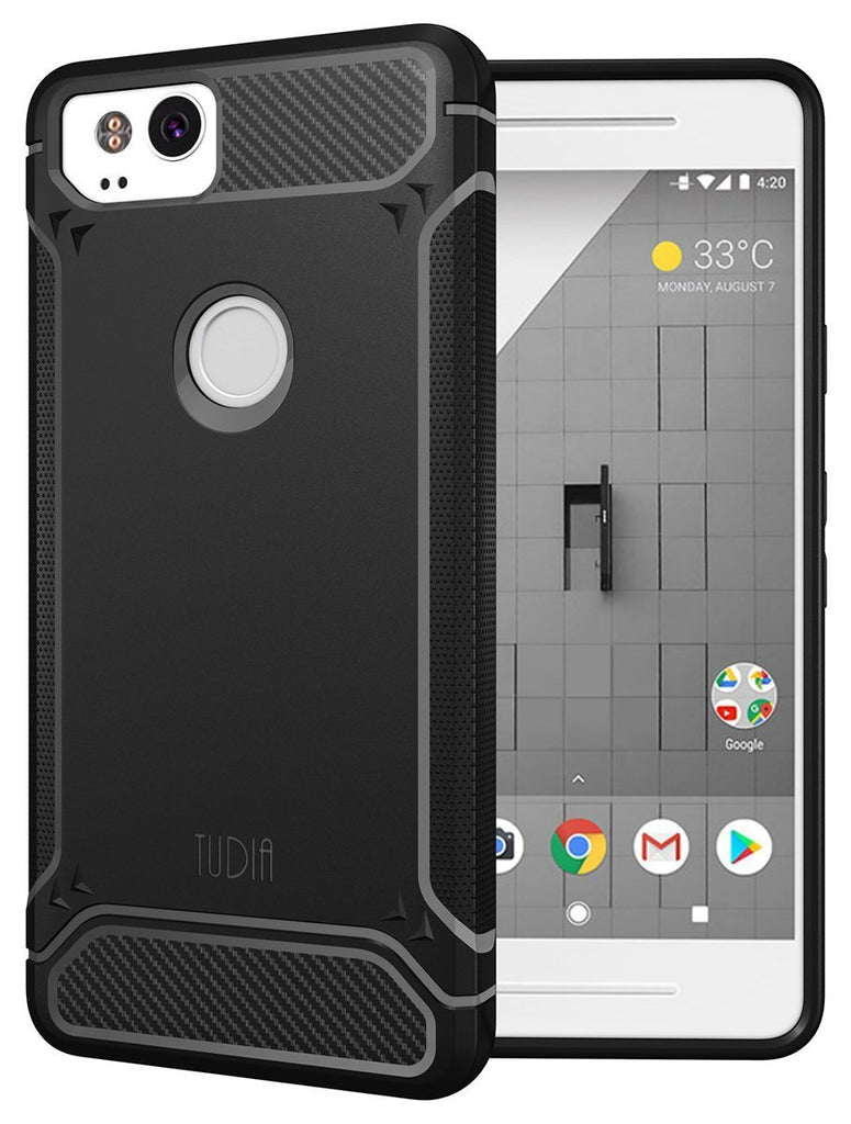 TUDIA Google Pixel 2 Tamm Series Case - Black