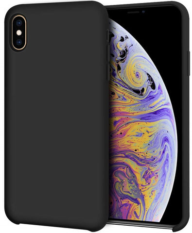 Apple Silicone Case for iPhone XS Max - Black 