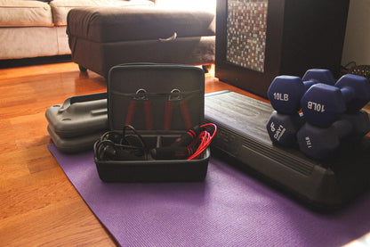 EVA Storage Carrying Case for Home Workout Exercise Equipment - TUDIA Products