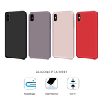 Apple iPhone Xs Max Smooth Silicone Case & Charging Combo Pack
